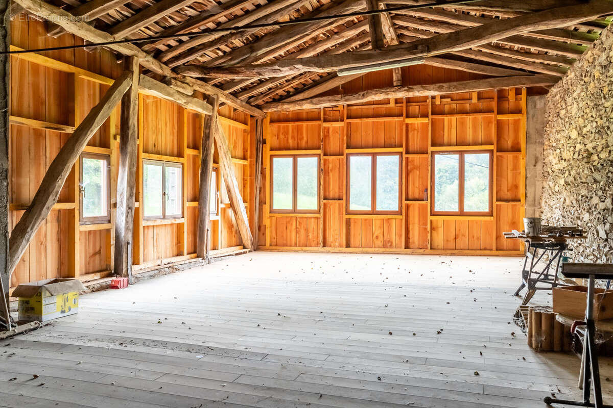 Ferme en pierre avec grange et vue sur les montagnes - photo 31