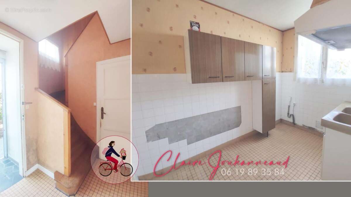Maison  saine à rénover avec 3 chambres , jardin et garage - photo 4