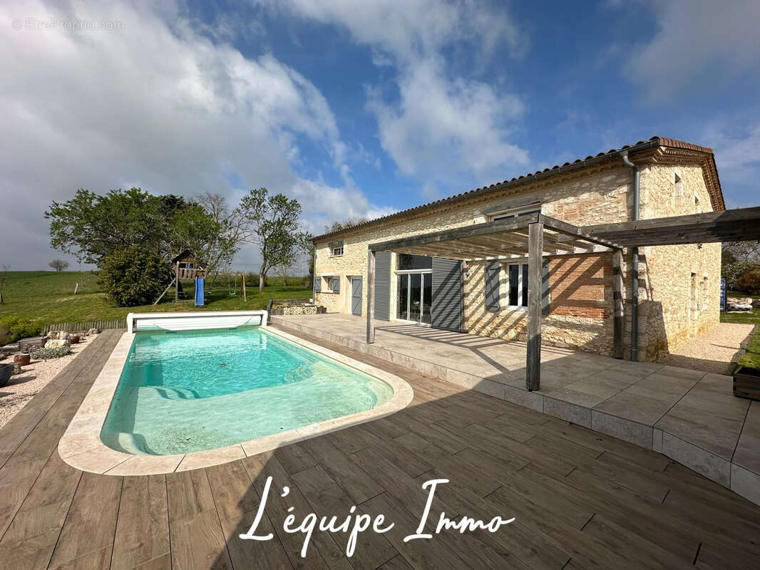 Maison de caractère entièrement rénovée - Piscine - Vue Pyrénées - - photo 14