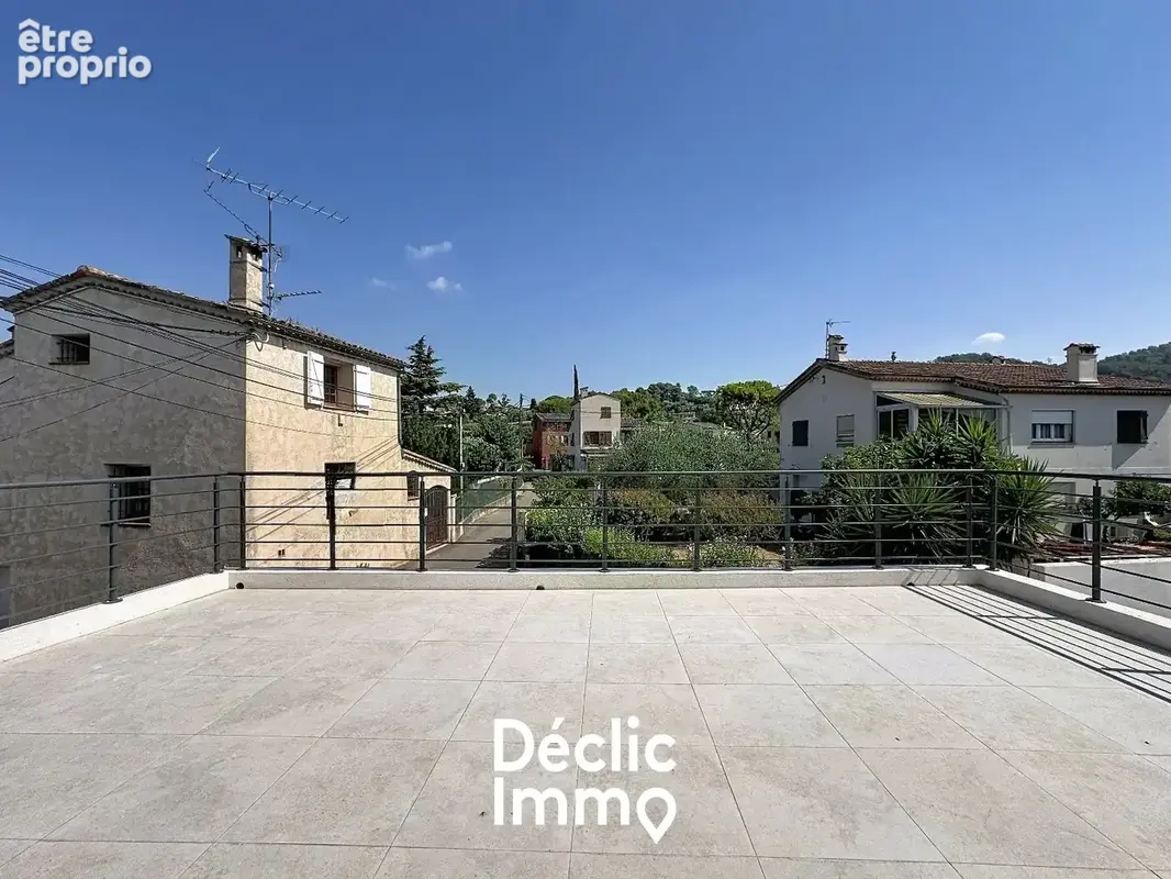 Appartement renove - 2 pieces - terrasse -  pegomas - photo 7