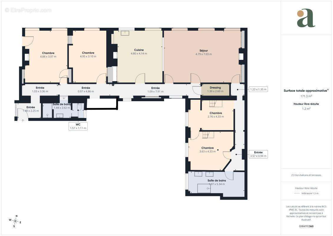 Spacieux appartement familial de 176 m², hyper-centre – Rue de la Résistance en vente à Saint-Étienne (42000) - photo 20