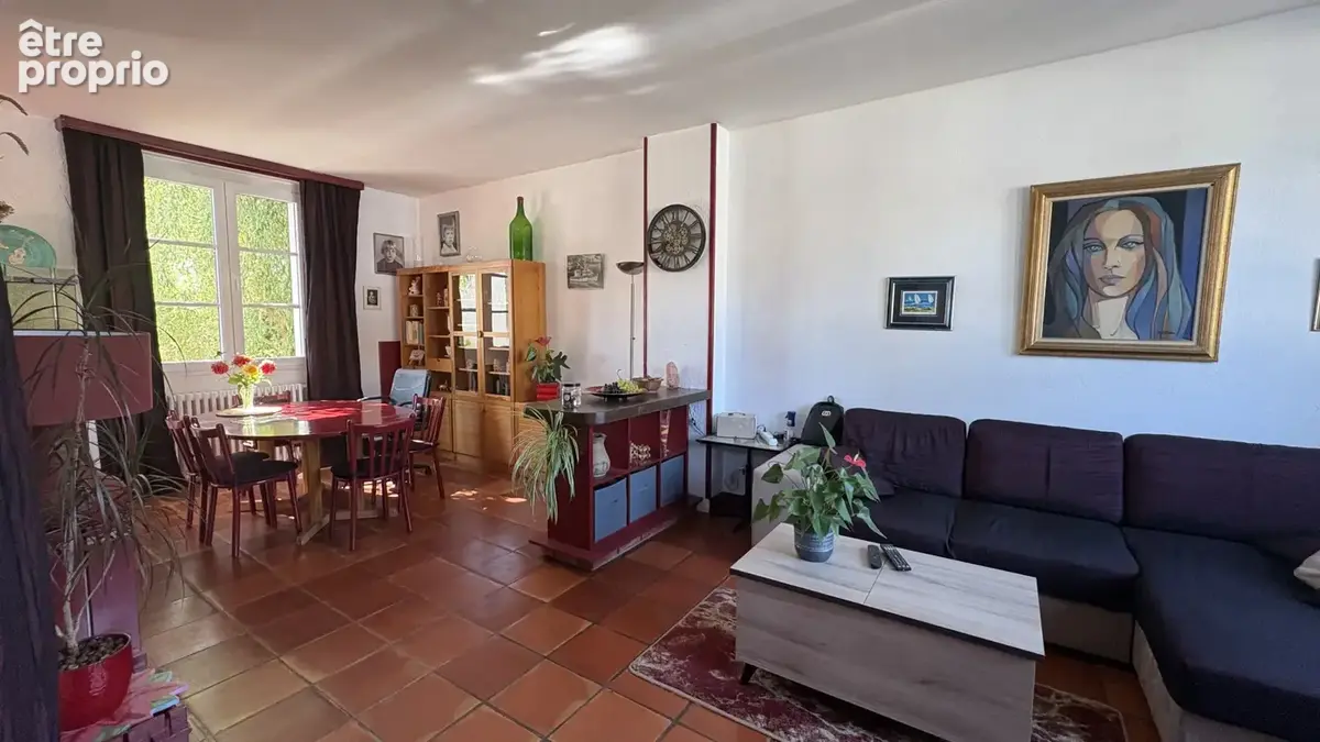 Cires-lès-mello maison en pierres de 131m2 - photo 5