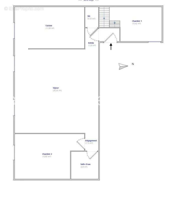 Appartement à LYON-1E