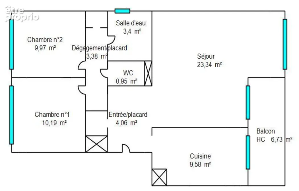 Appartement Bois d'Arcy 3 pièces 64,87 m² + 1 cave et 1 parking extérieur - photo 18