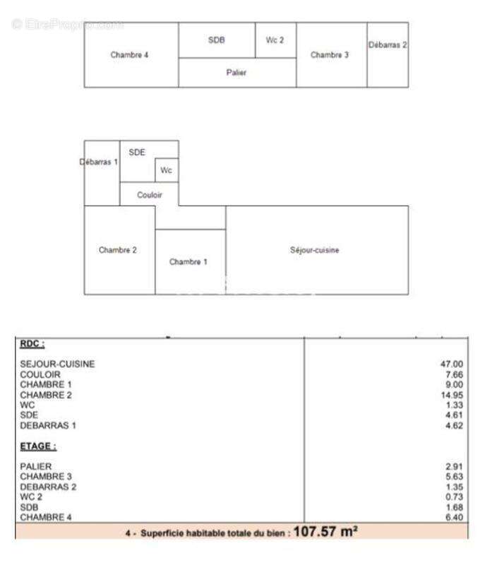 Maison 107 m² à Restigne  - photo 19