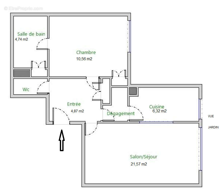 Appartement à PARIS-16E