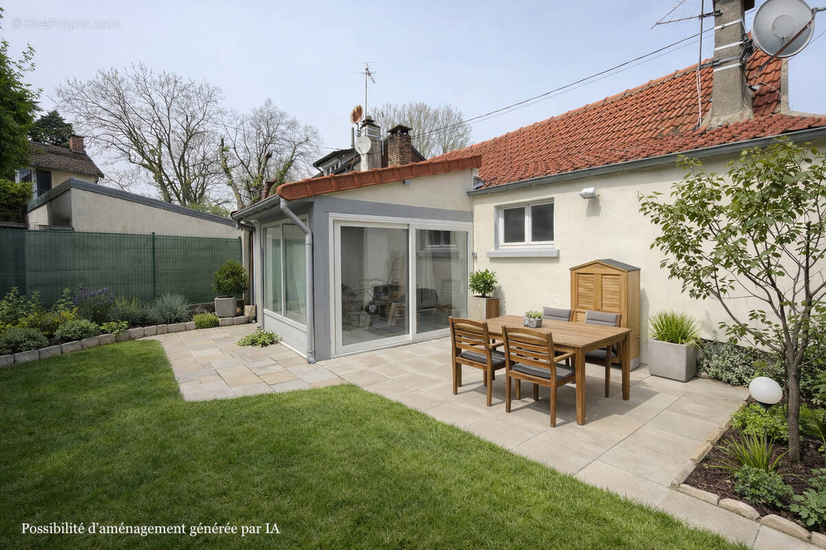 ChatGPT jardin - Maison à BRUNOY