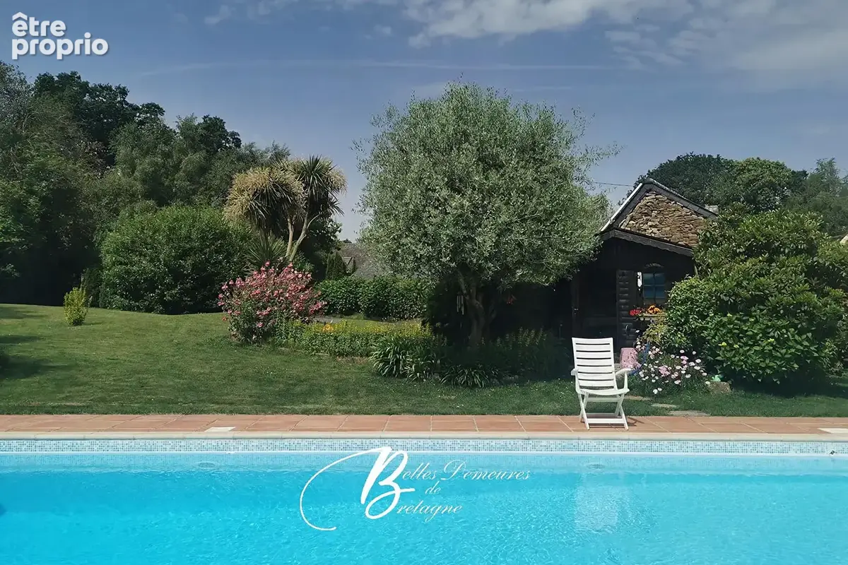 A vendre superbe chaumière en campagne avec dépendances et piscine - photo 9