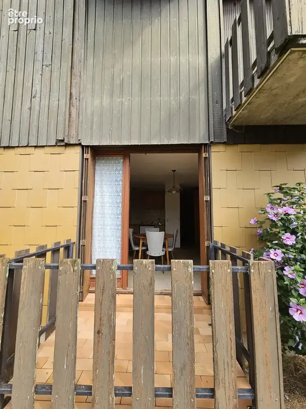 Studio vue du balcon