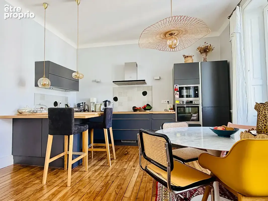 Rennes thabor - appartement de charme 87 m²  garage possible - photo 3