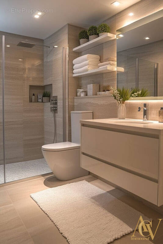 Grand 2 Pièces au centre-ville de Pégomas 1 - Appartement à PEGOMAS