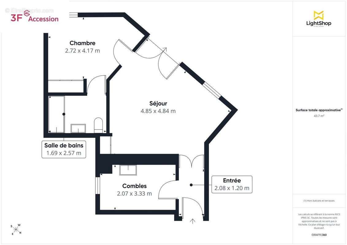 Appartement à ASNIERES-SUR-SEINE