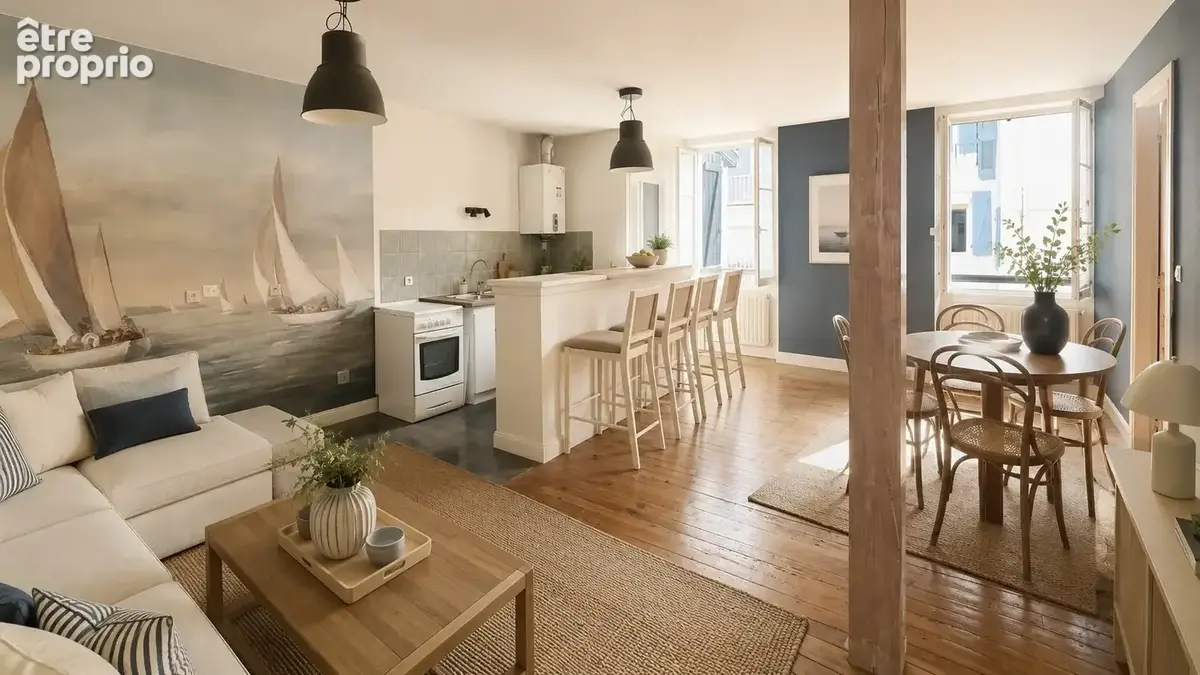 BIARRITZ Centre  Grande Plage à pied  T4 de 97 m²  Dernier étage  Petite copropriété - photo 17