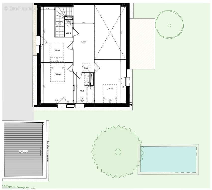 Maison à LE BOUSCAT