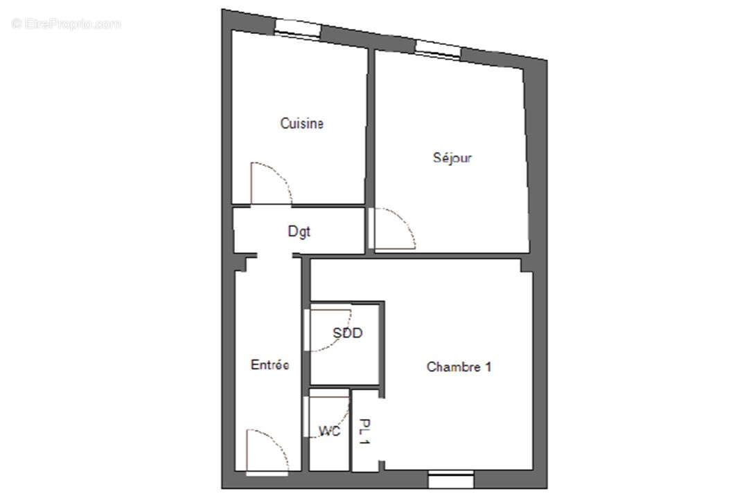 Appartement à MONTIVILLIERS