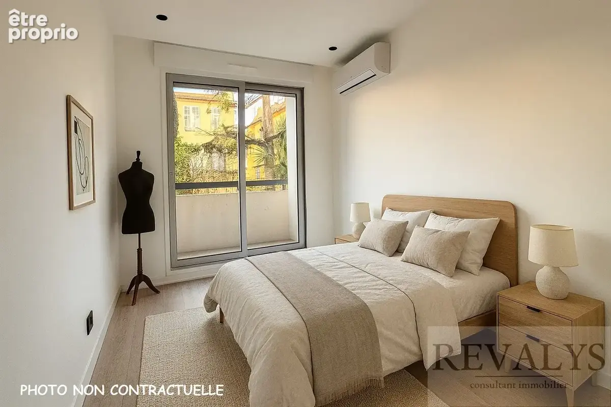 Alpes- maritimes(06) nice - gambetta park a vendre 3 pieces traversant avec grande terrasse - photo 3
