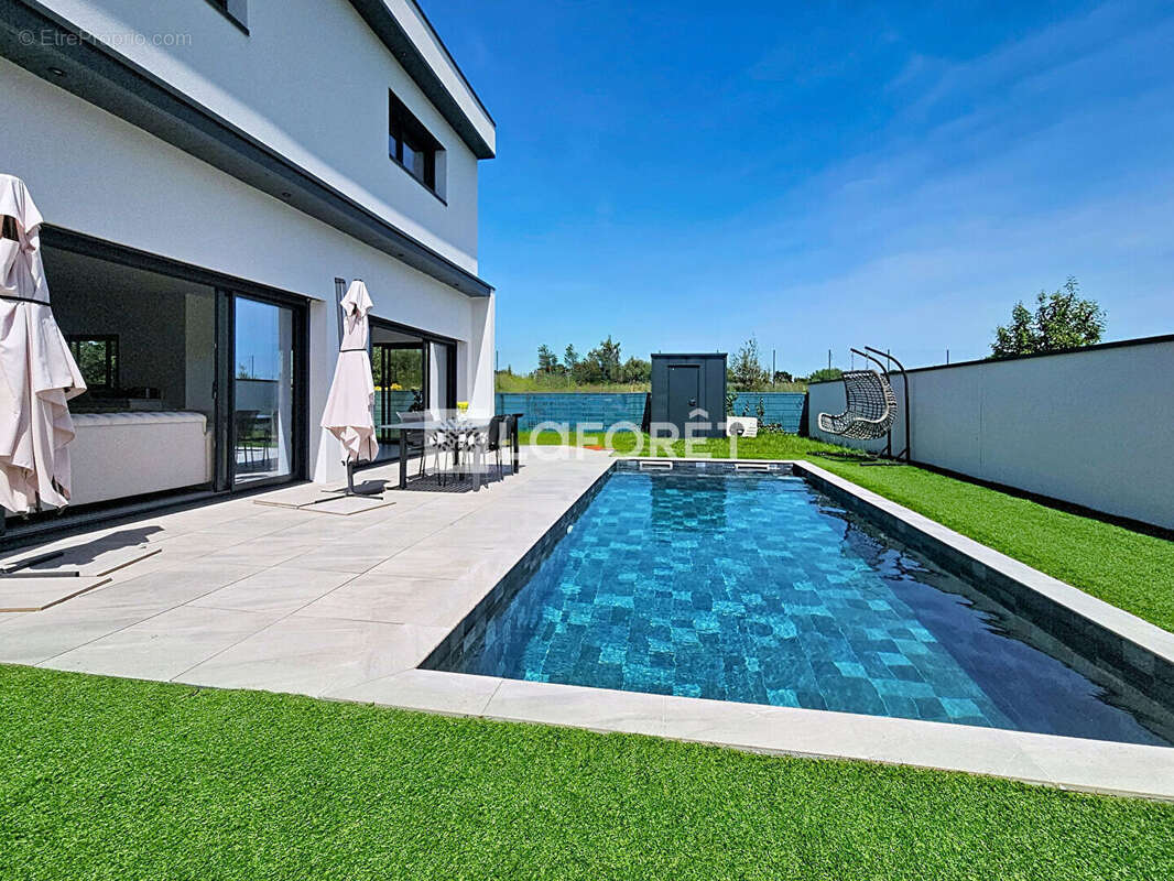 Maison contemporaine 4 chambres avec piscine - photo 15