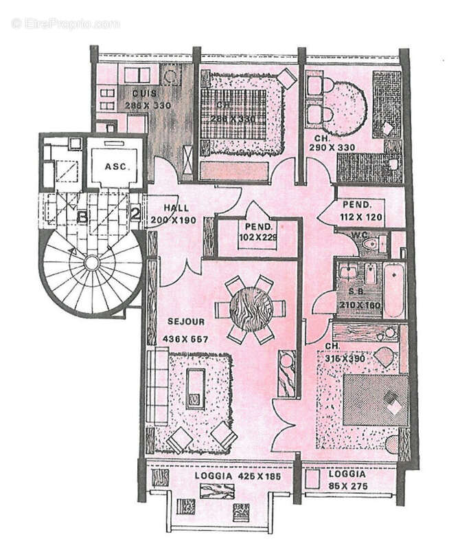 Appartement à COURBEVOIE