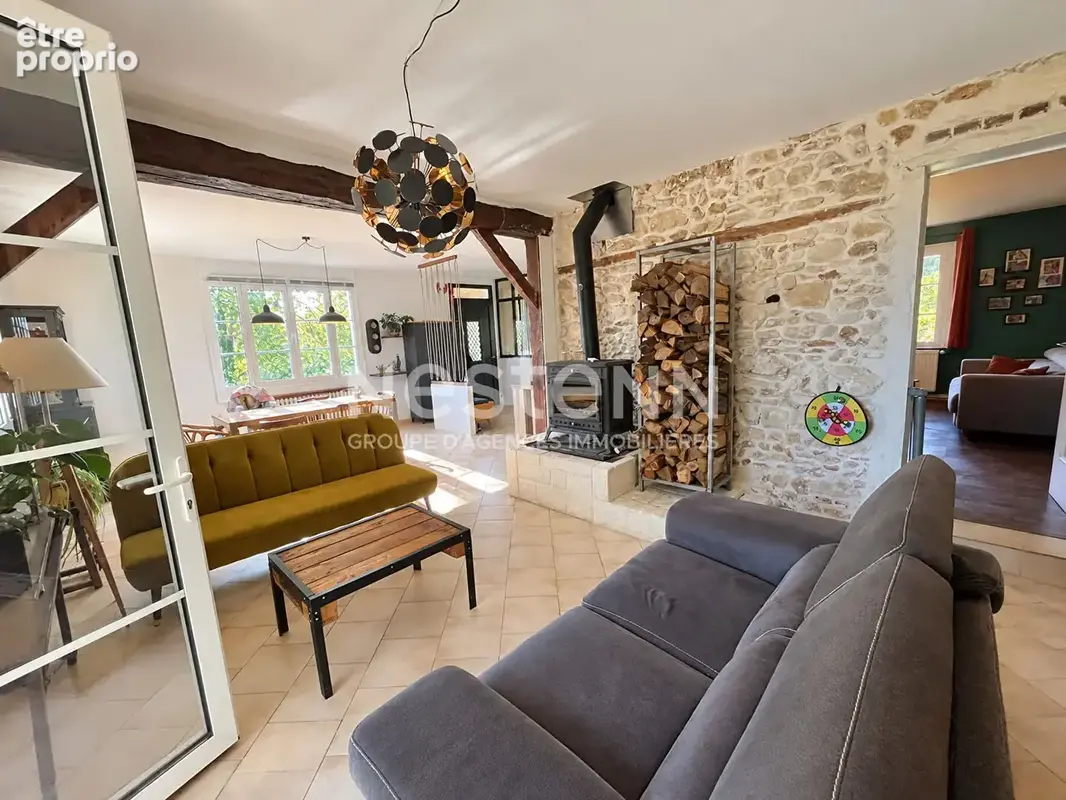 Maison de caractère  - 180 m² - environ 2 300 m² de terrain - vexin - photo 2
