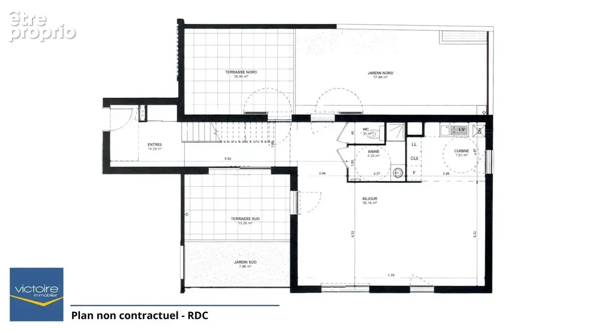 T4 Duplex récent de plus de 119m² - 3 ch + bureau  - 2 terrasses - photo 19