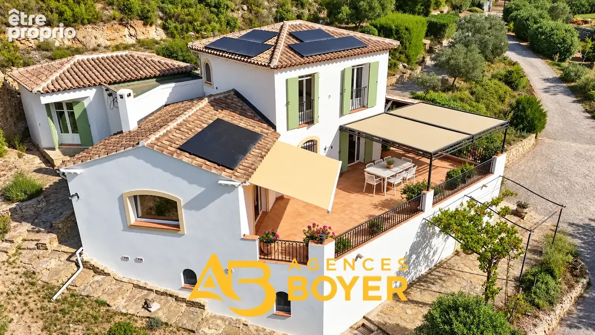 La Cadière-d’Azur   Villa à vendre de 210 m2 avec vue mer, piscine et appartement indépendant - photo 22