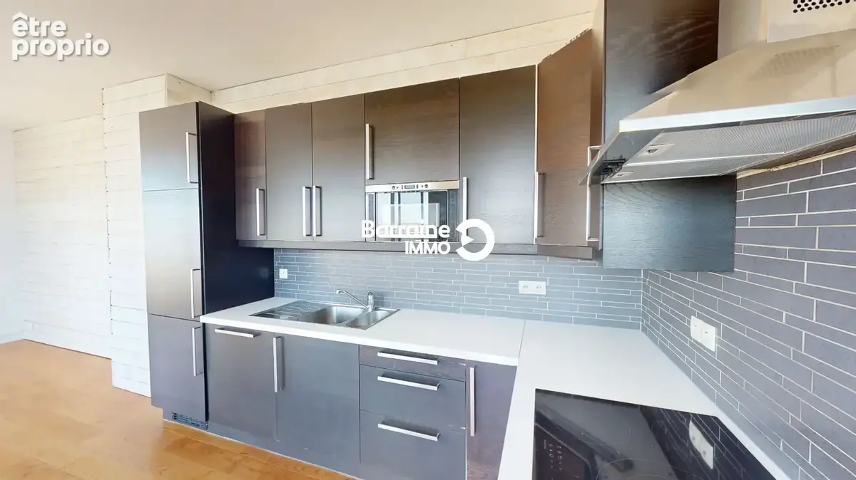 A vendre brest kerinou appartement duplex t6 4 chambres dernier etage ascenseur parking  garage terrasse de 40m² vue panoramique - photo 8