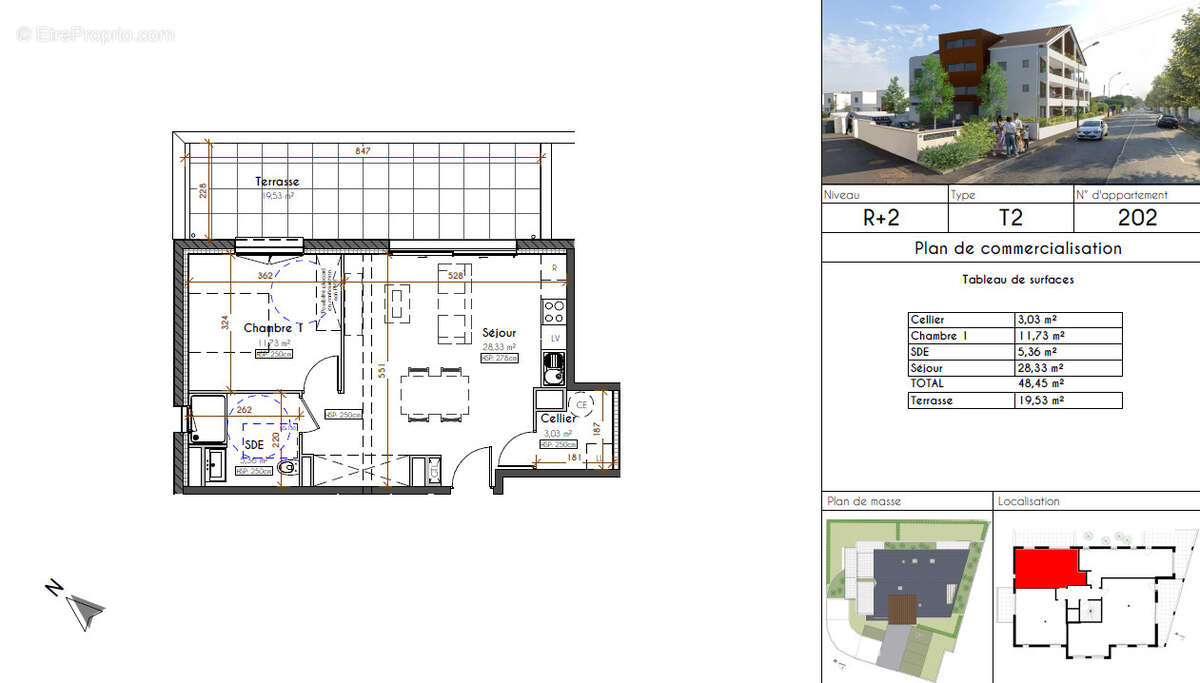 Petite résidence de charme de 12 appartements vendus neufs , été 2027, quartier calme et résidentiel - photo 11