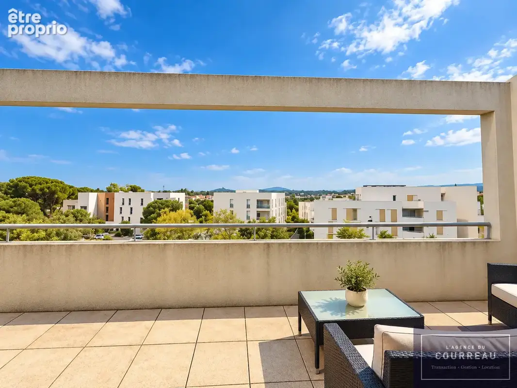 Appartement T3 avec grande terrasse de 28 m2  et parking   Dernier étage   Quartier d’Ovalie - photo 2