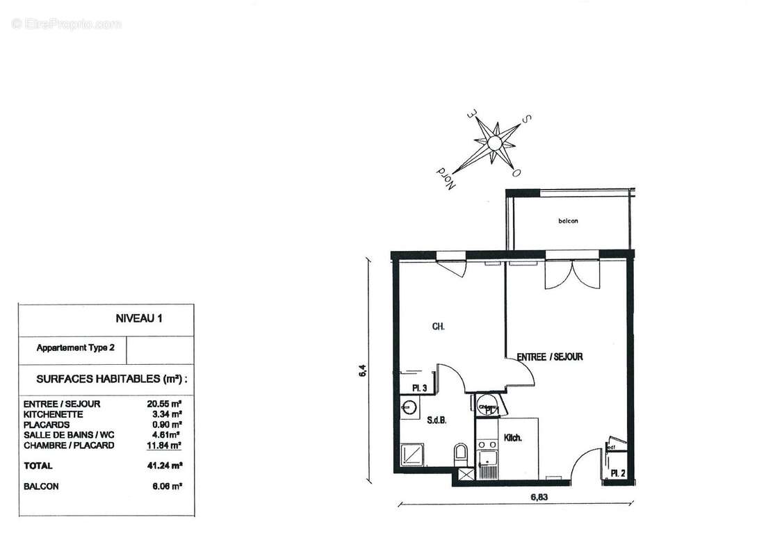 Appartement à SAINT-QUENTIN