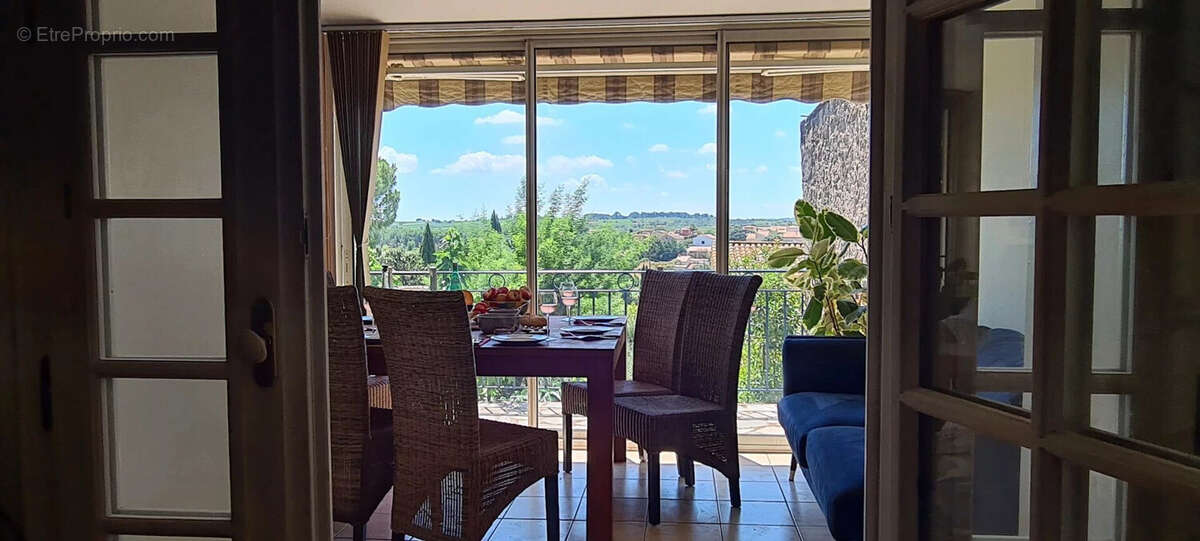 Veranda avec vue - Maison à SERVIAN