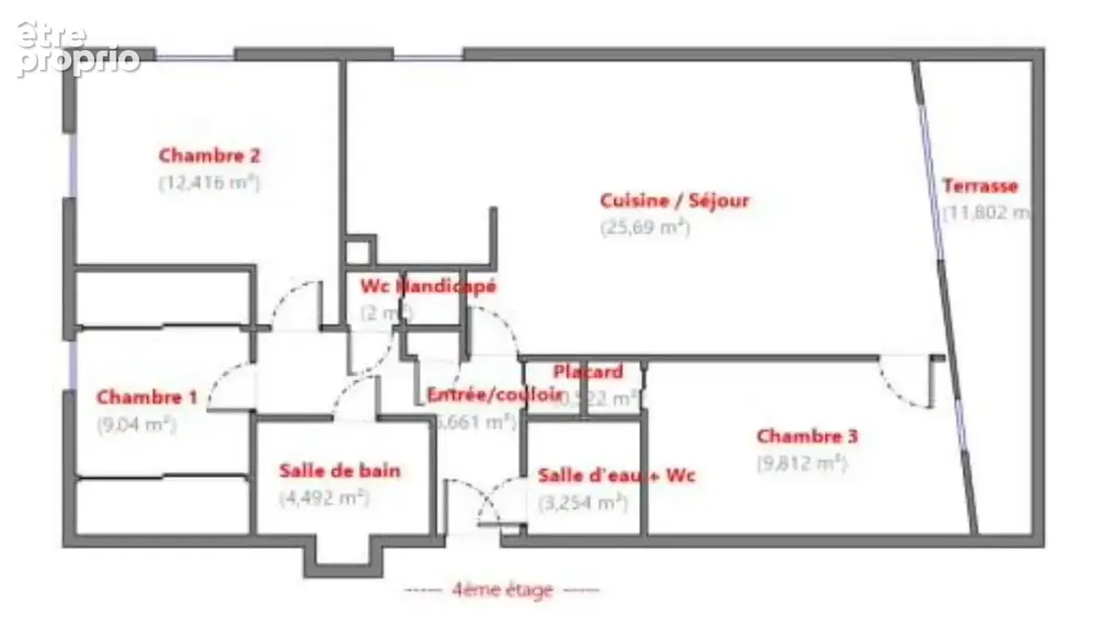 Appartement à vendre 4 pièces avec terrasse BAGNEUX (92) - photo 10