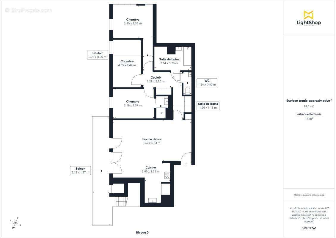 Appartement à MERIGNAC