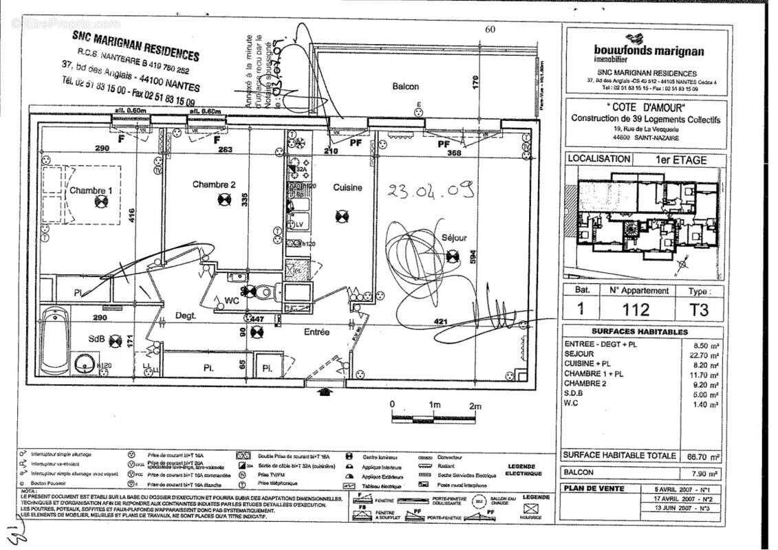 Appartement à SAINT-NAZAIRE