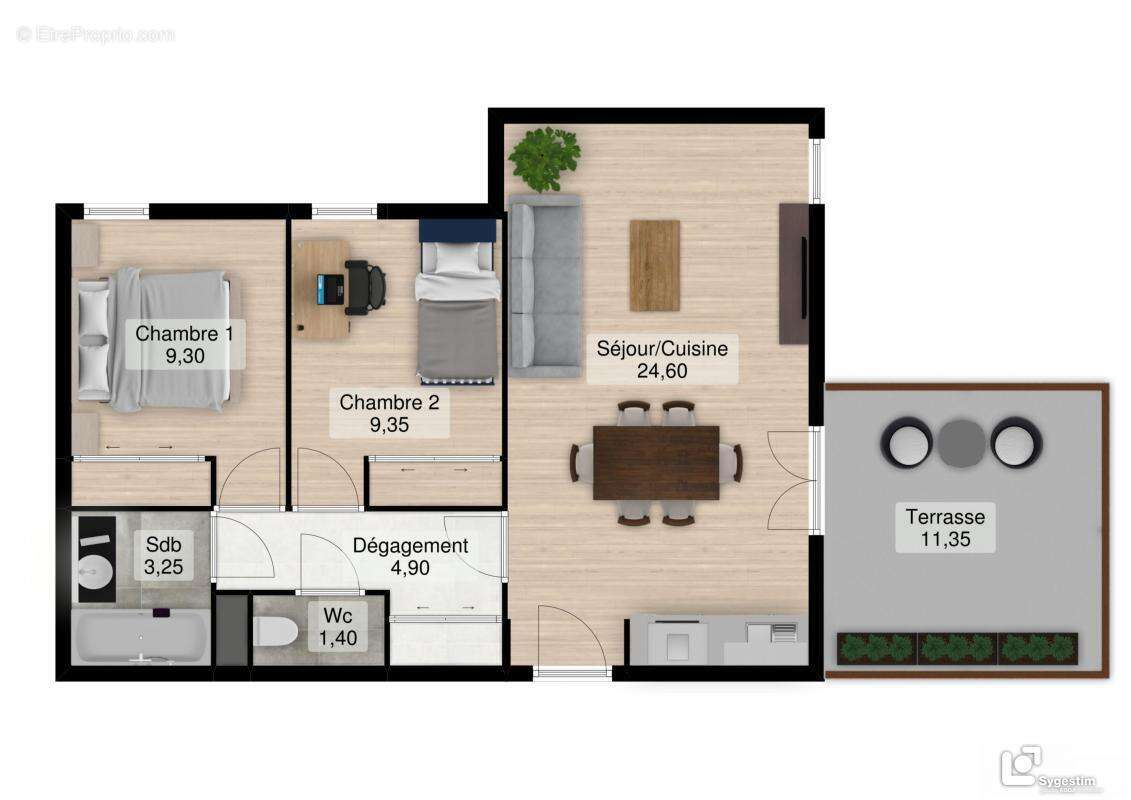 Appartement à GRENOBLE