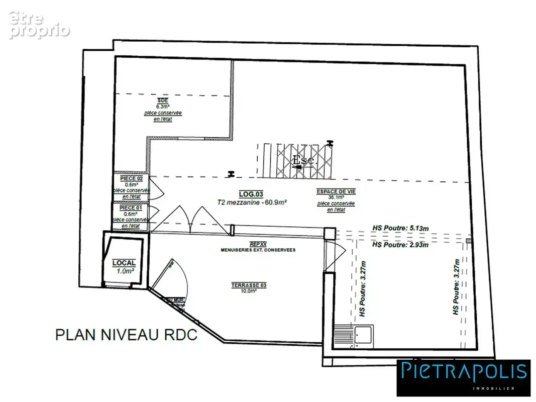 Appartement 70 m² à Charbonnieres-Les-Bains  - photo 9