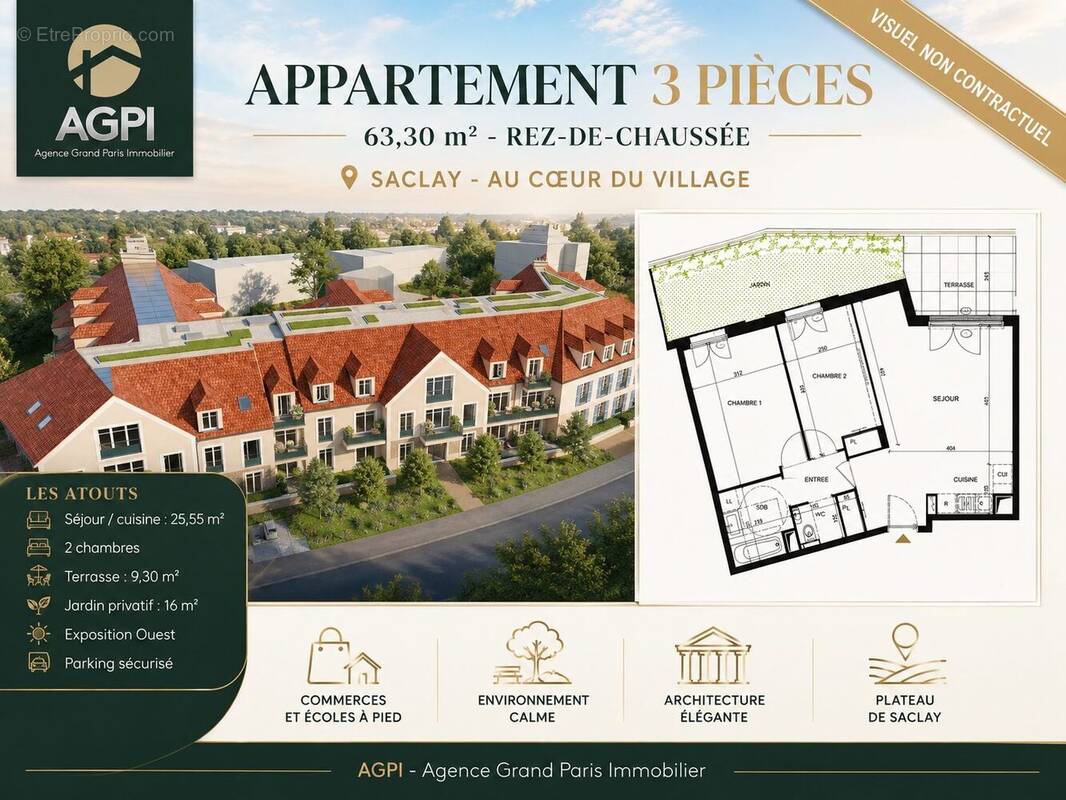Appartement à SACLAY