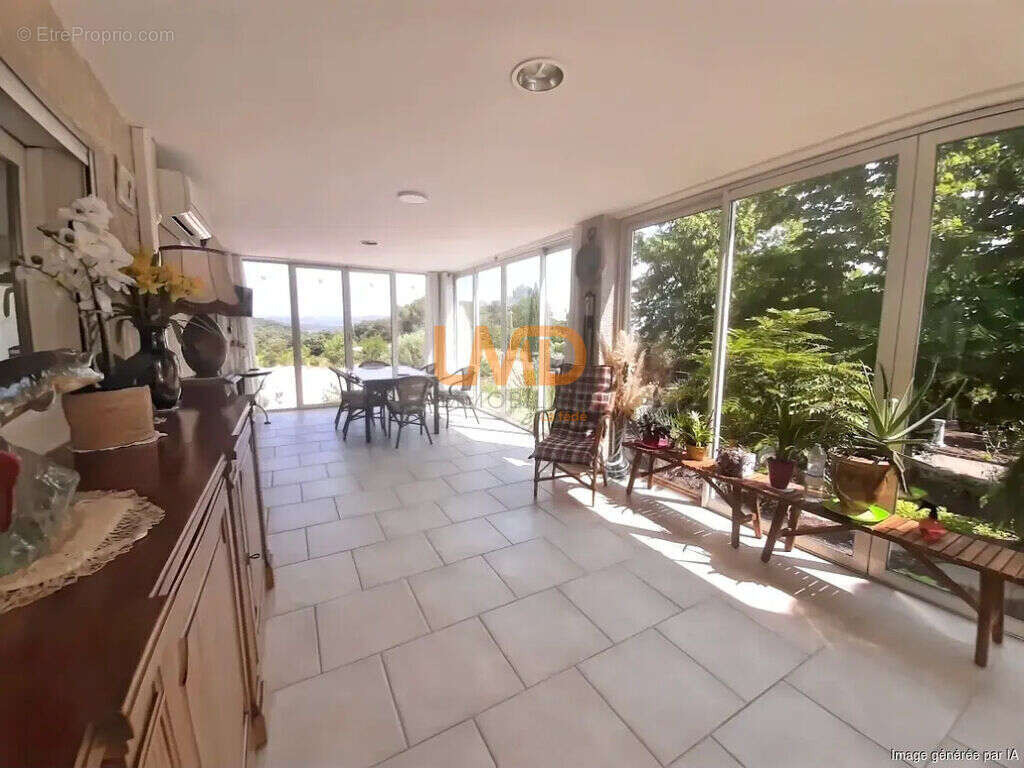 Maison contemporaine  avec vue sur la porte des Cévennes - photo 2