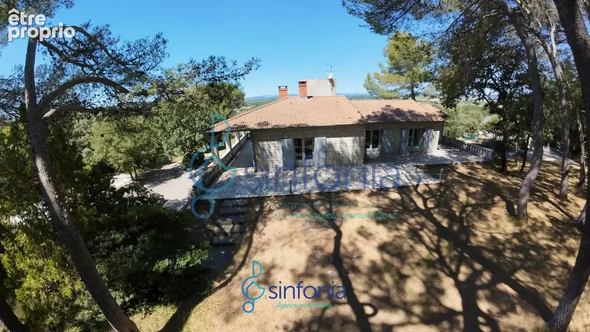 Propriété en pierre avec piscine et vue dominant - photo 2