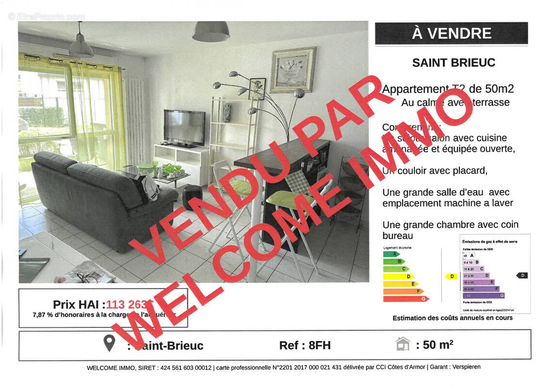 Appartement à SAINT-BRIEUC