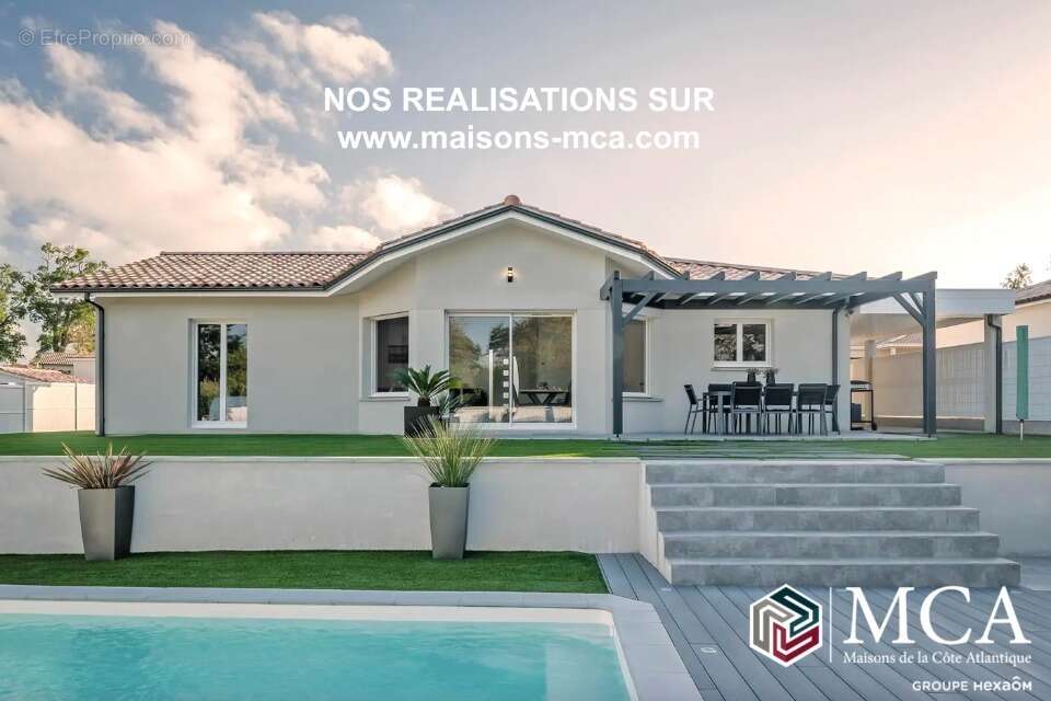 Terrain 566 m² à Mugron  - photo 2