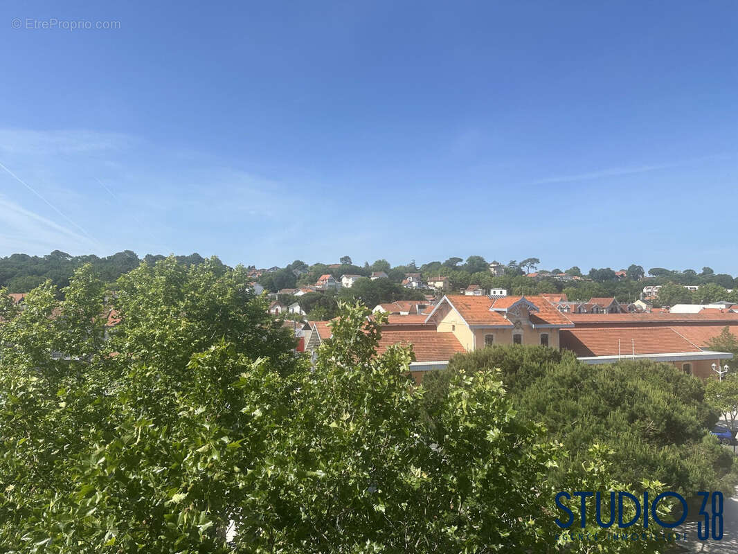 vue du balcon - Appartement à ARCACHON
