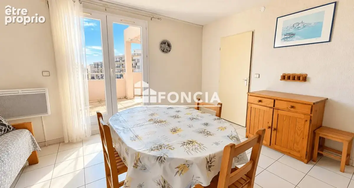 Canet-port / marina – duplex t3 – dernier étage – 2 terrasses – vue marina – parking privatif - gararge sus - photo 4