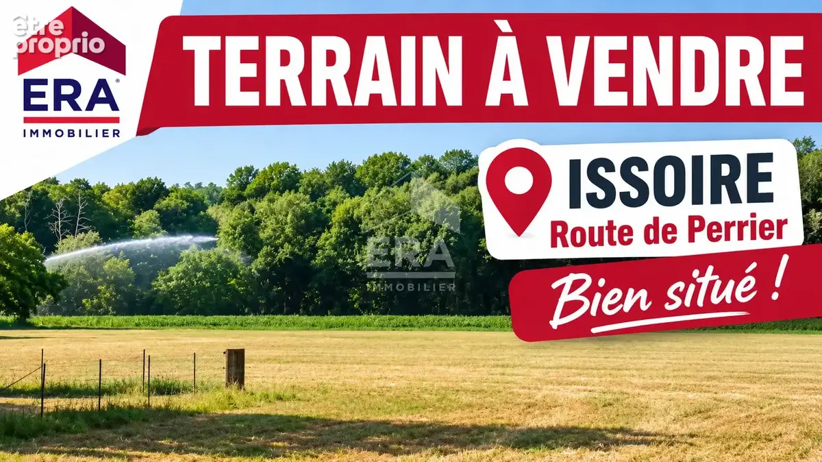 Terrain à ISSOIRE