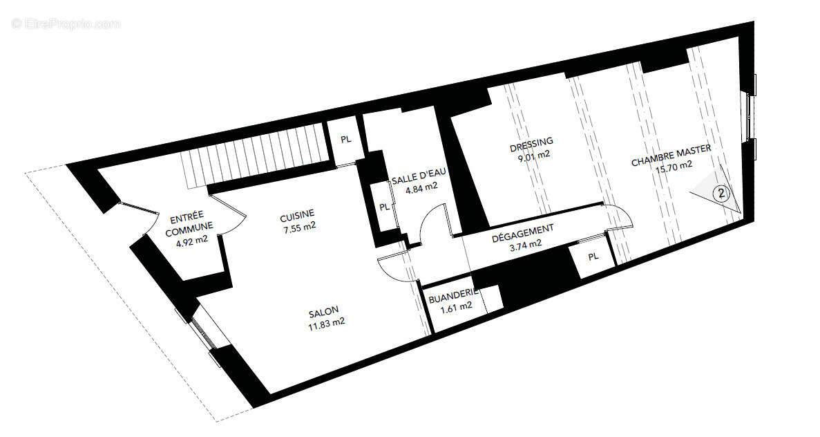 Charmant T2 bis de 62m² à Rognes 13840 - photo 2