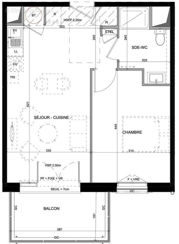 Appartement à FOURAS