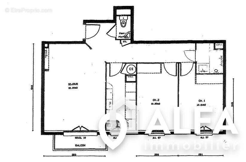 Appartement à SAINT-GRATIEN