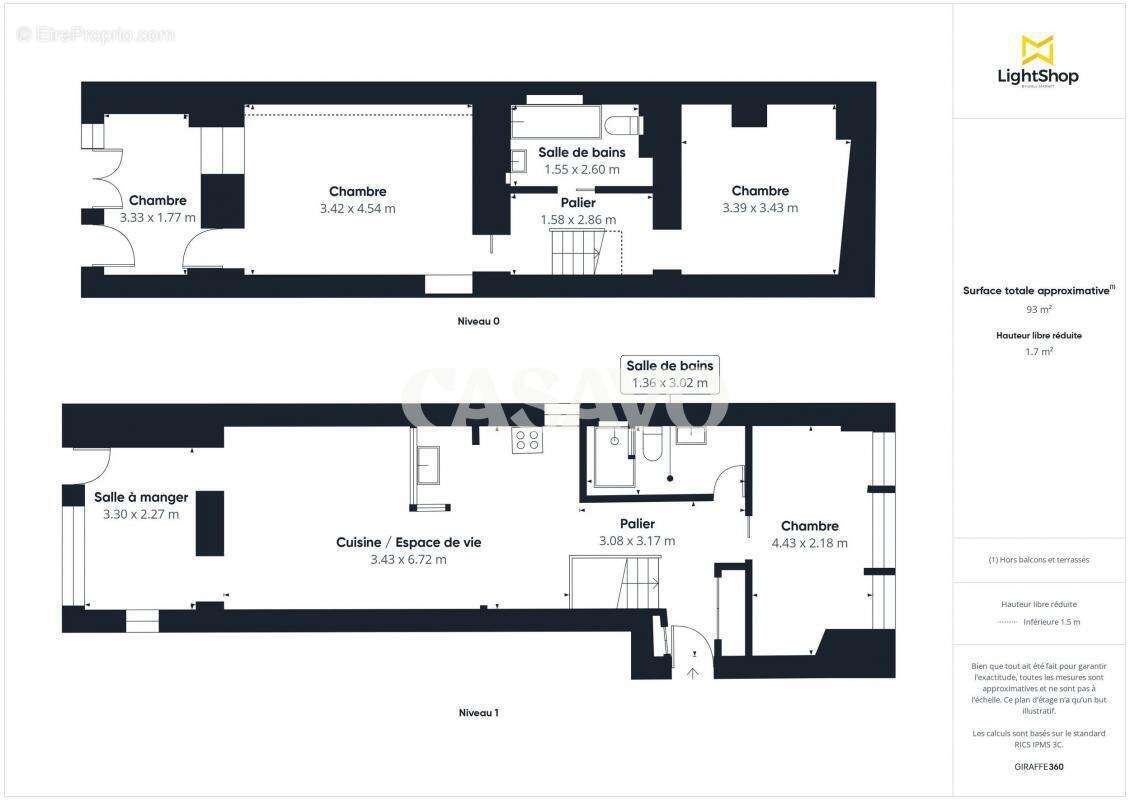 Appartement à PARIS-18E