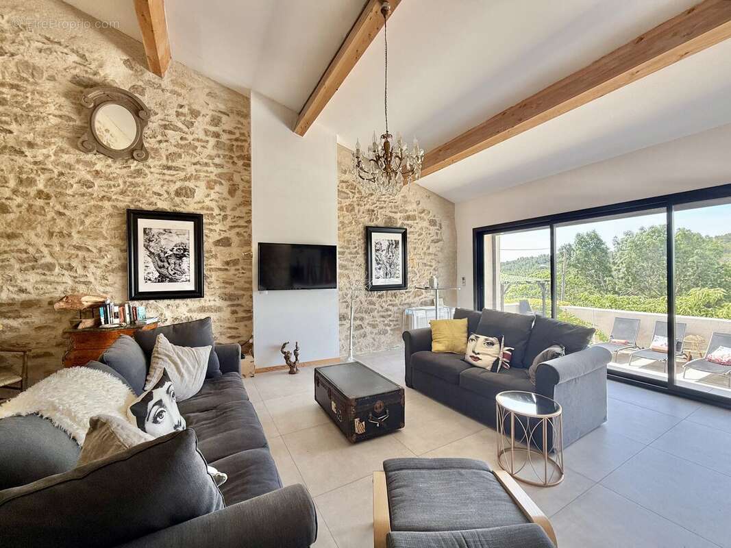 Propriété de caractère avec 2 maisons d'amis, 2 piscines et 9 hectares au cœur du Minervois - photo 14