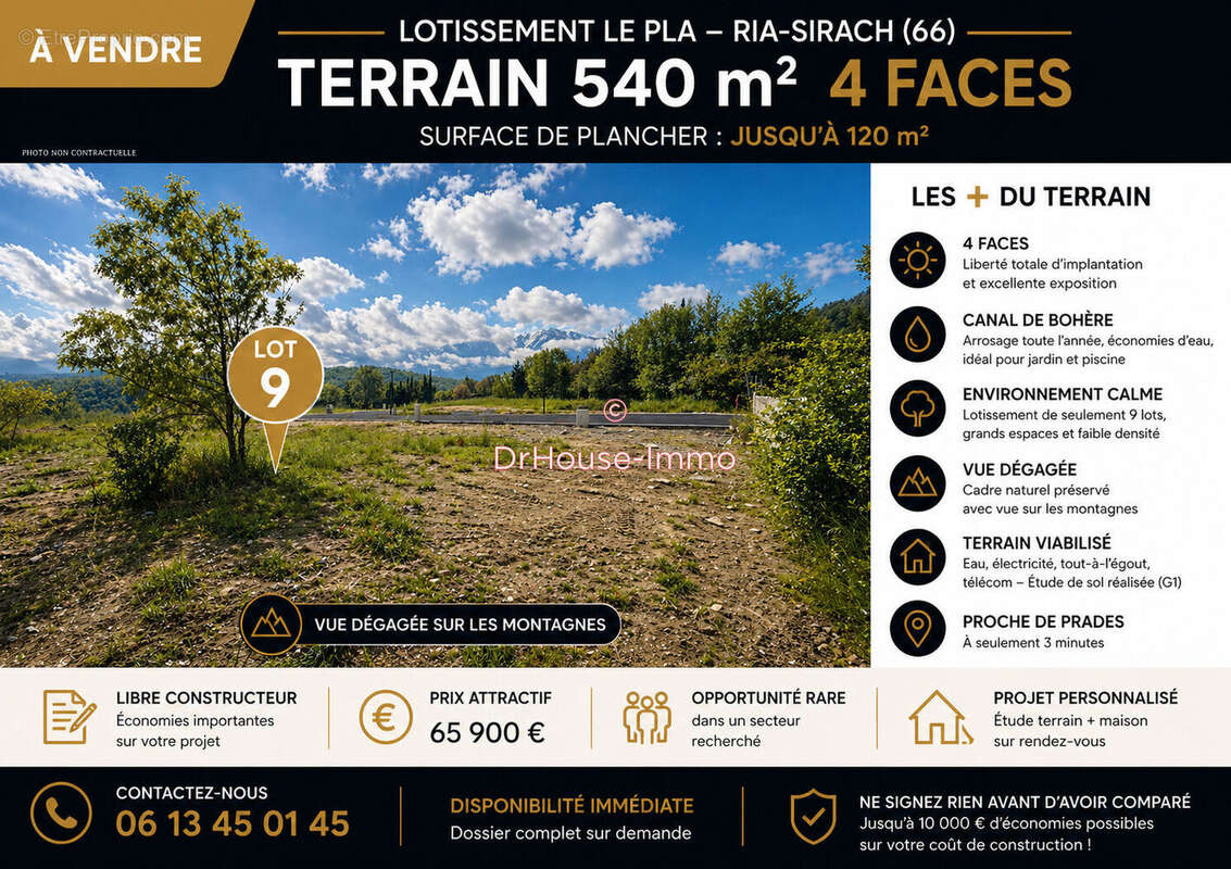 Terrain à RIA-SIRACH