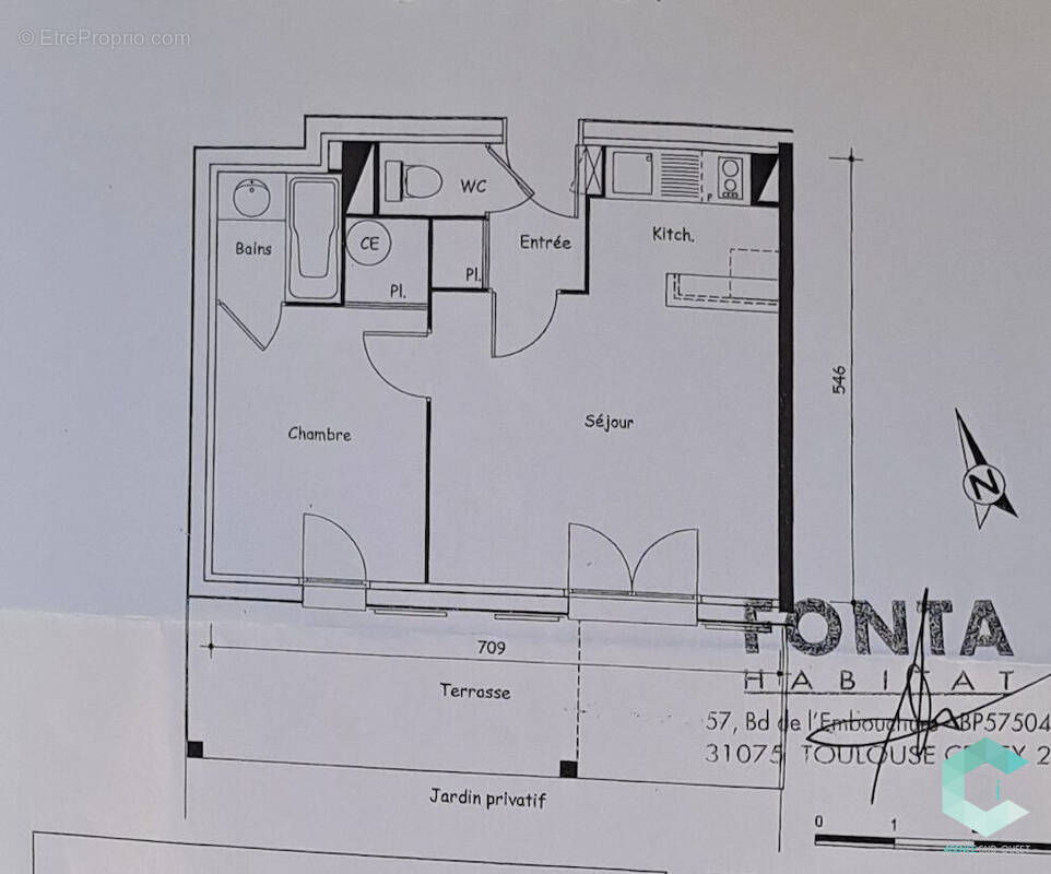 Appartement à AVIGNONET-LAURAGAIS